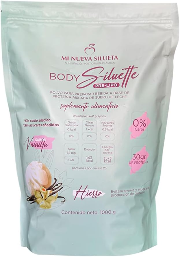 MI NUEVA SILUETA Protein My New Silhouette Bodysuit Siluette Before Surgery