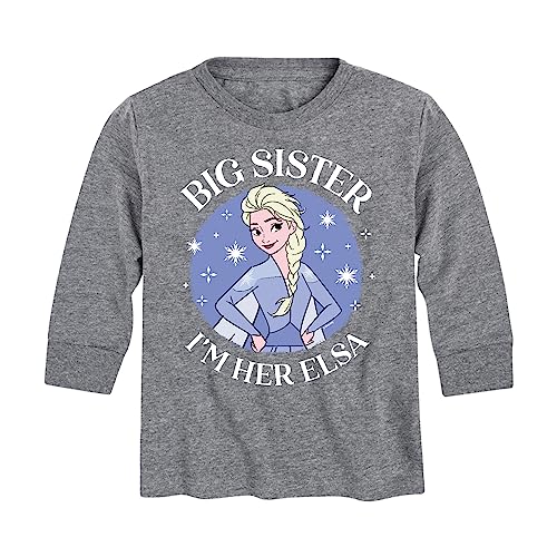 Disney Frozen 2 - Sister Elsa - Toddler and Youth Long Sleeve Graphic T-Shirt