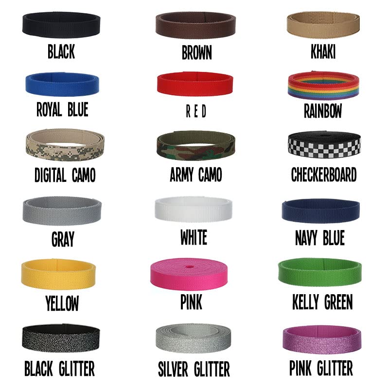 Replacement 1.25" Wide Military Canvas Web Belt2