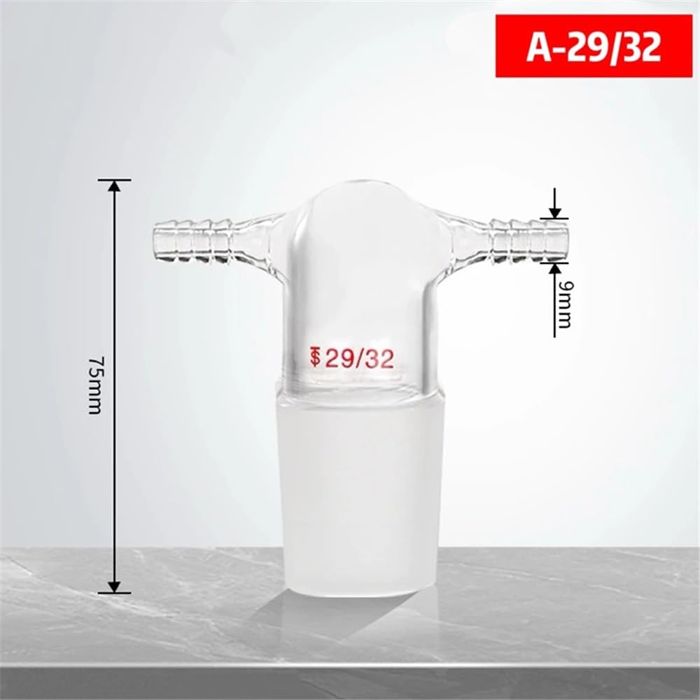 Colonna da laboratorio con giunto in vetro 19#/24#/29#, doppio ugello, testa di pressione, guida interfaccia, spina Attrezzature da laboratorio