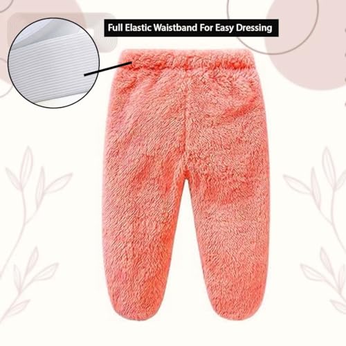 Image of Baby Teddy Bear Ear Soft Flannel Long Sleeve Hoodie & Leggings Unisex All Season Clothing Set For Baby Boys And Baby Girls
