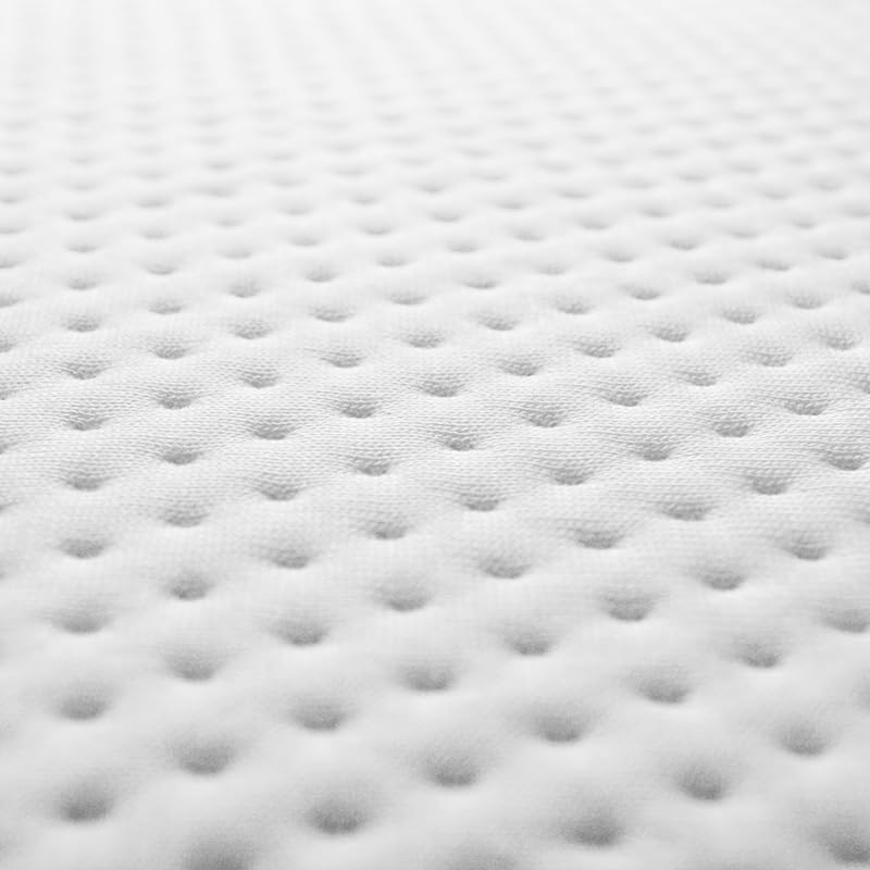 Oreiller ergonomique 40x80 cm en mousse à mémoire de forme avec 2 taies