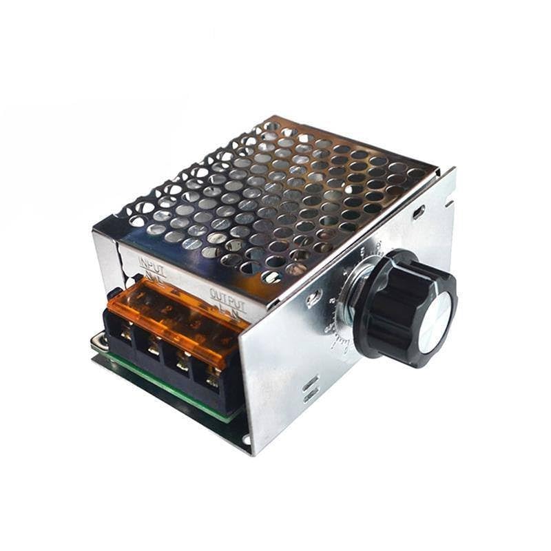 4000W High-Power SCR Thyristor Voltage Regulator with Knob Shell for AC 220V Dimming Speed Temperature Control of Lamps Fans Heaters Electric Furnaces Motors Appliances-image-43