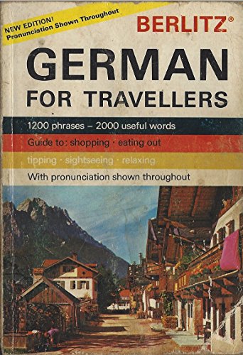 German for Travellers Berlitz B000UDU9HG Book Cover