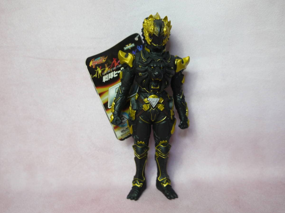 Amazon | 戦隊ヒーローシリーズ 黒獅子リオ ソフビフィギュア