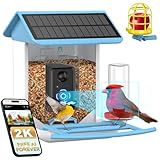 Bird Feeder with Camera No Subscription-Free AI Forever for...