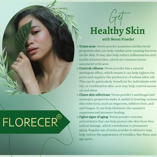 Image of Florecer Kasturi Haldi, Neem, Orange Peel, Beetroot And Multani Mitti Powder For Face And Skin Care- Each 50 Gram