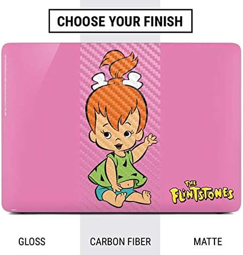 Skinit Decal Laptop Skin compatible with MacBook Air 13in (2020) - Officially Licensed Warner Bros Pebbles Flintstone Design