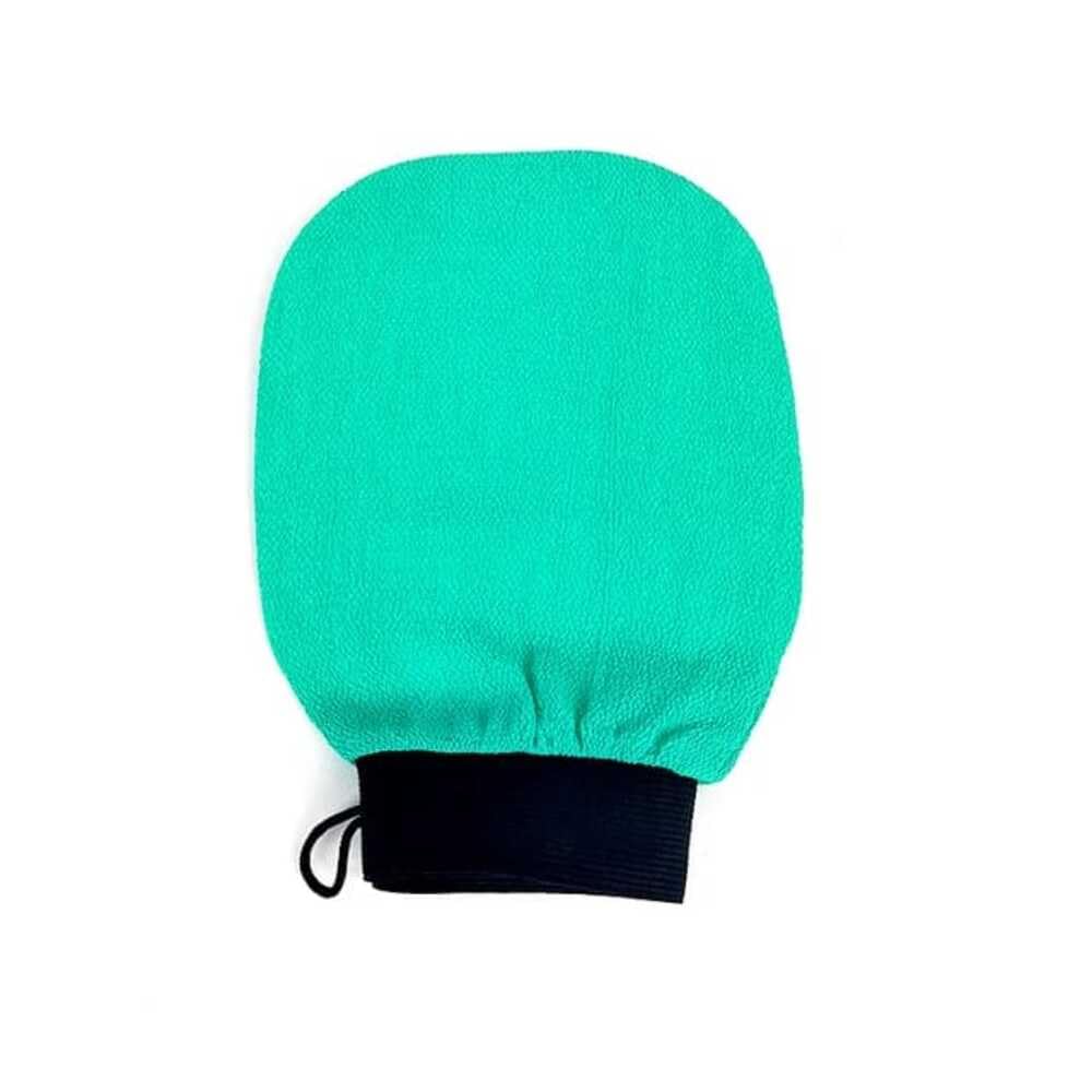 ENLIWISH Exfoliating Glove Mitt - Body Scrub for Bath Shower - Exfoliator Glove Visibly Lift Away Dead Skin - Tan Removal - 100% Viscose Deep Exfoliating Gloves for Soft Skin (Sea Green)-image-43