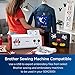 Brother ScanNCut DX SDX230Di Disney Cutting Machine, Includes 152 Built-in Disney Designs for Vinyl, Paper Crafting, and More, white/ red