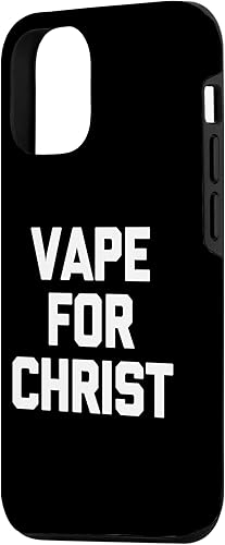Miniatura 2 de iPhone 1212 Pro Vape For Christ - Divertida funda para vapeo de humor humor vapeo