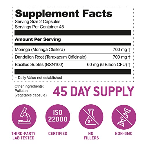 Ecosh Bacillus Subtilis Spore-Based Probiotic Capsules #TOP26