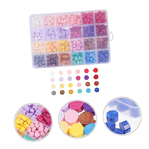Perles de cire à cacheter multicolores Angoily pour invitations - 6