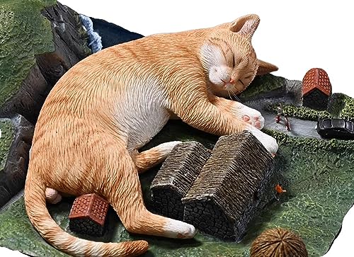 Figurine d'animal réaliste JXK au pelage sculpté avec précision artisanale