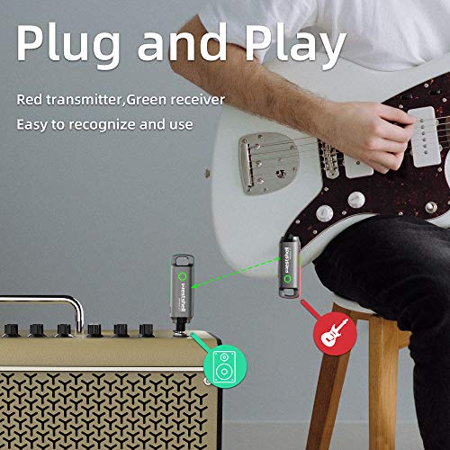 Westshell WIRELESS G7 1 Key To Switch Wireless Guitar System Wireless Guitar Transmitter Receiver thumb #2