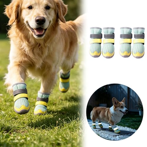 Bottes d'été pour animaux en maille douce réfléchissante - 3