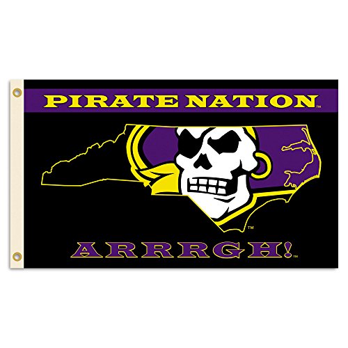 BSI PRODUCTS, INC. East Carolina Pirates 3x5 Flag
