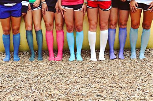 Hocsocx Unisex Performance Liner Socks, Moisture Wicking, Rash & Blister Protection For Field & Ice Hockey, Soccer, Skiing, Hiking, Boot Sock, Medium #TOP3