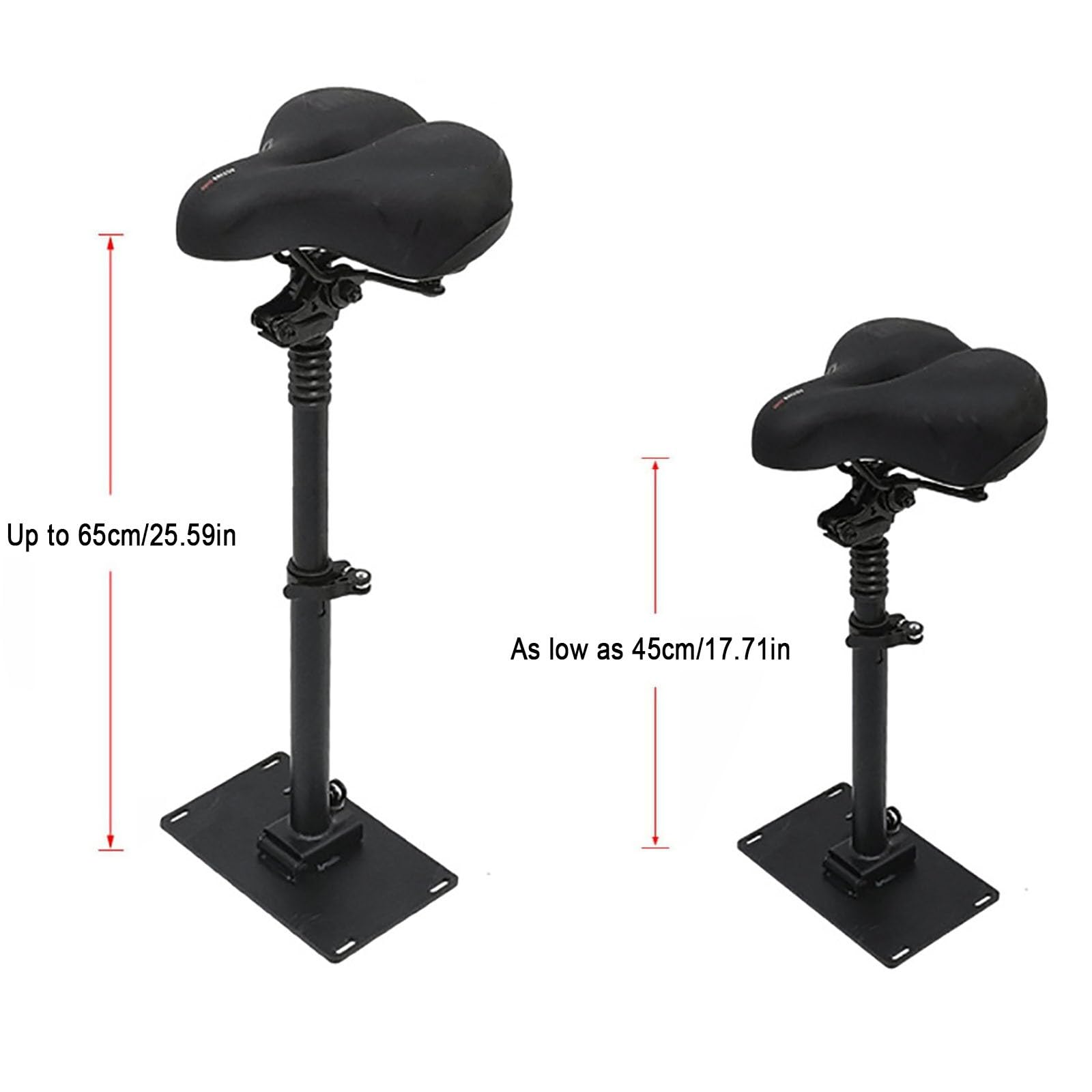 Sedile per monopattino elettrico, ammortizzatore regolabile, ricambio per Segway Ninebot ZT3Pro