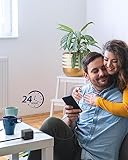 Cube Extension Lead with 4 USB Slots, Kemelo 4 Way (13A/3250W) Multi Plug Extension Cable with Child Safety UK Desktop Power Extension Socket,1.5M Extension Cords for Home Dorm Office Travel,Black - Image 5