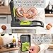 16-in-1 Food Processor Vegetable Chopper, Salad Spinner, Veggie Slicer & Mandoline Kitchen Appliance – Slap Chop, Spiralizer, Egg, Cheese, Potato Fry Cutter, Mincer & Grater All-in-One (Green/Black)