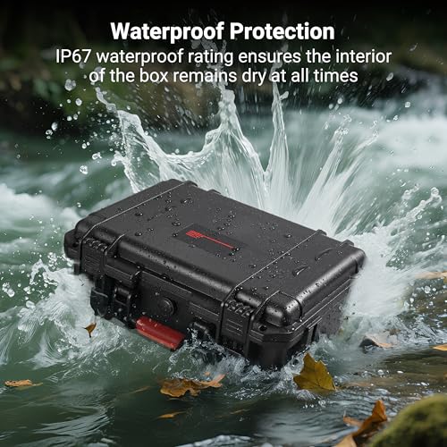Maleta rígida impermeable para Insta360 X4 con doble capa miniatura 4