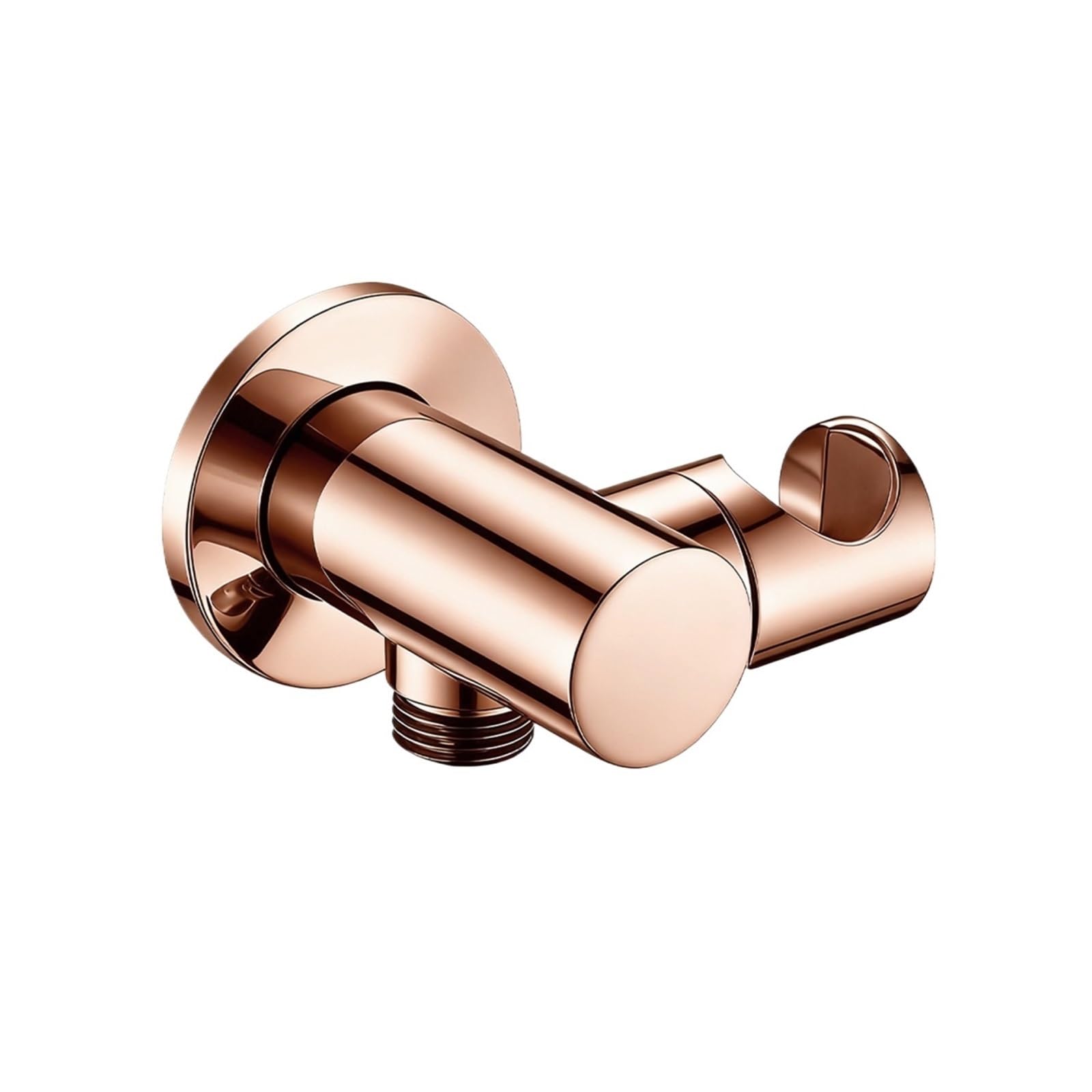 Xfhtycj Rose Gold 1Pcs Gunmetal Solid Brass Hand Shower Holder(Rose Gold)