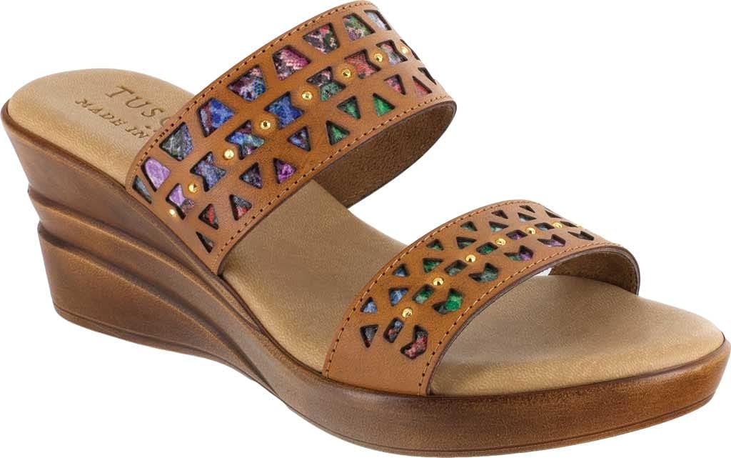 Easy Street womens Rosalie Sandal Tan, 7.5 us narrow