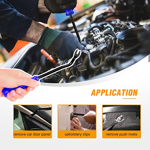 Image of GOOACC 120PCS Car Bumper Retainer Clips & Fasteners Rivet Kit for Toyota