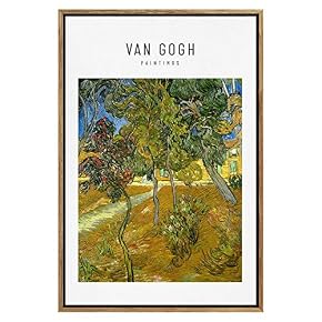 SIGNWIN Framed Canvas Wall Art Famous Paintings Canvas...