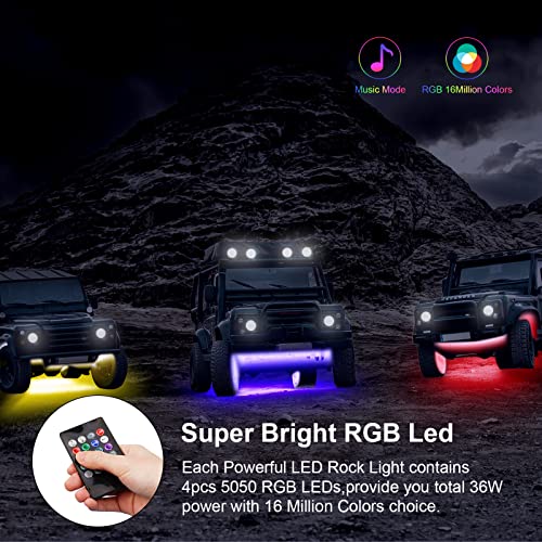 Car Underglow Lights Kit For Cars, Dynamic Or Static Neon Light, 2 Lines Design Led Underglow Strip Lights, Bright, Diy Color Music Sync 7 Scene Modes, Waterproof Truck Suv Exterior Car Under Lights #TOP2