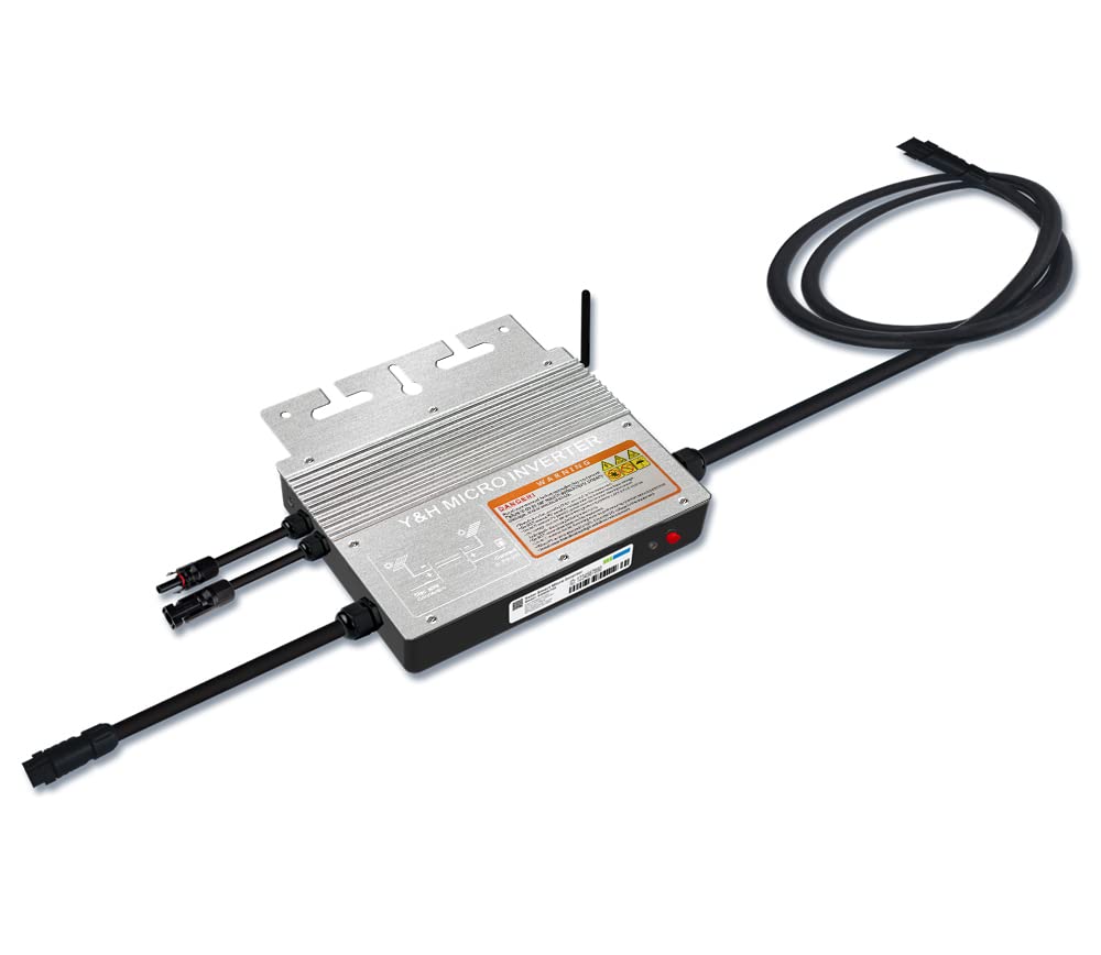 SOGTICPS 600W Grid Tie Micro Inverter with WIFI Communication Waterproof MPPT Stackable DC30-60V Solar Input AC110V 220V Auto Pure Sine Wave Output for 30V 36V PV Panel