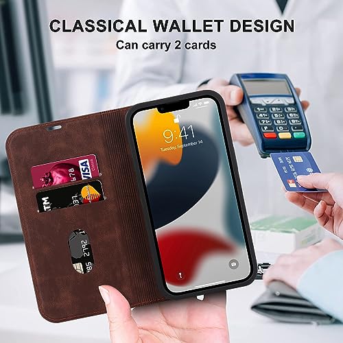 QLTYPRI Wallet Case for iPhone 15 Pro Max 6.7 inch Compatible with Magsafe Charger - Image 3