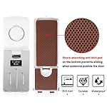 KERUI Upgraded Door Stop Alarm with Portable Door Lock 120 dB Travel Door Stopper Door Wedge Alarm with 3 Levels Sensitivity for Hotel, Home, Apartment - Image 3