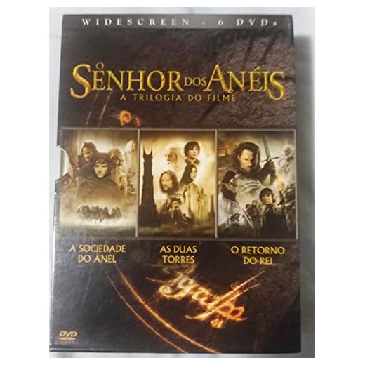 Box DVD Trilogia: O Senhor dos Anéis (6 DVDs)