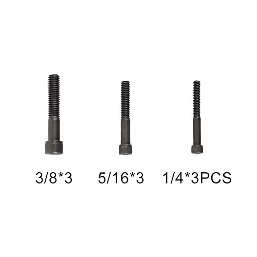Miniatura 10 de Mandril de repuesto 5/16, mandril de punta de pistola de tuerca de remache, 10 piezas para pistola neumática de tuerca de remache