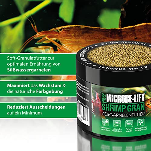 Garnelenfutter 150 ml - Shrimp Gran Hauptfutter für Garnelen & Krebse – Ansicht 4