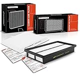 A-Premium 2-PC Engine & Cabin Air Filter with Activated Carbon Compatible with Mazda MPV 2000-2001