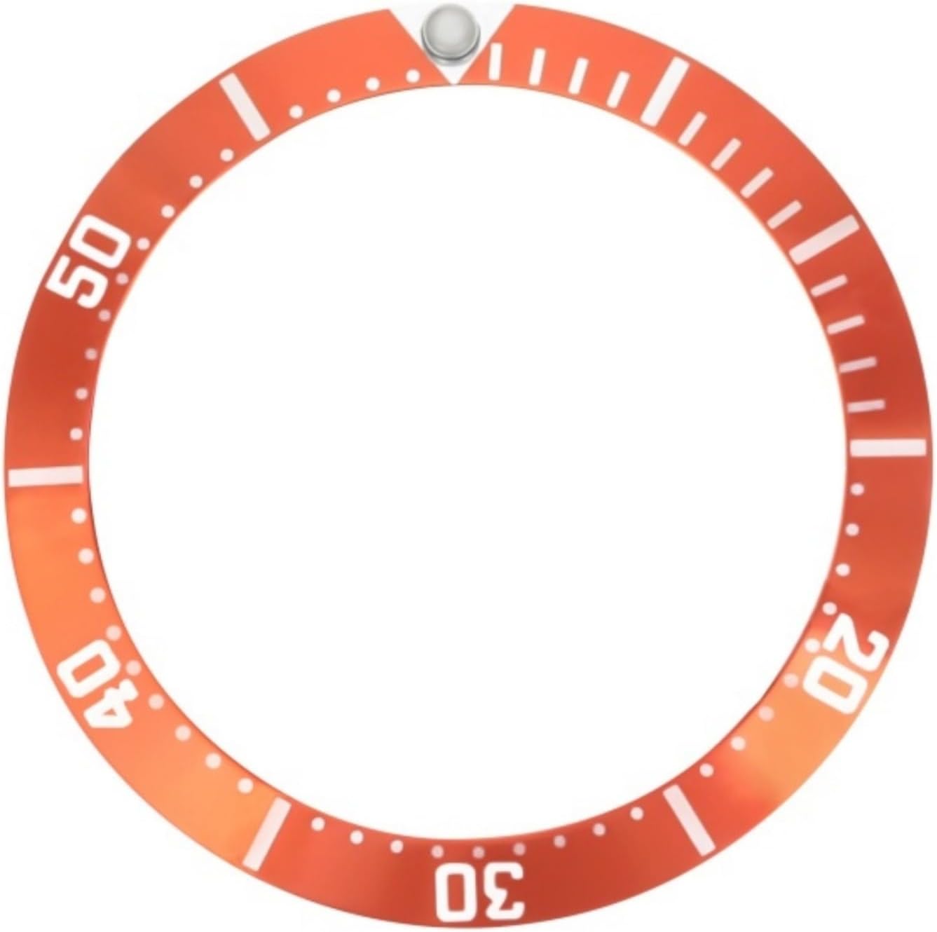 38.0 * 30.8mm Aluminum Watch Bezel Insert Compatible with Omega Seamaster 300 41mm Watch