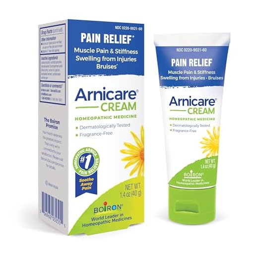 Boiron Arnicare Cream, Homeopathic Medicine for Pain Relief, 1.3 Ounce (Pack of 1)