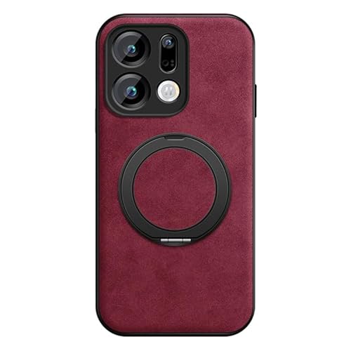 TRIPLE RIVER�EFor OPPO Find X9 Pro �P�[�X �ϏՌ� Pro �J�o�[ Qi�[�d ���C�����X�[�d�Ή� �����O�t�� PU���U�[ �}�O�l�b�g���ԍڃz���_�[�Ή� �X�g���b�v�� �ی�P�[�X For �I�b�| �t�@�C���h X9 �v�� (���C