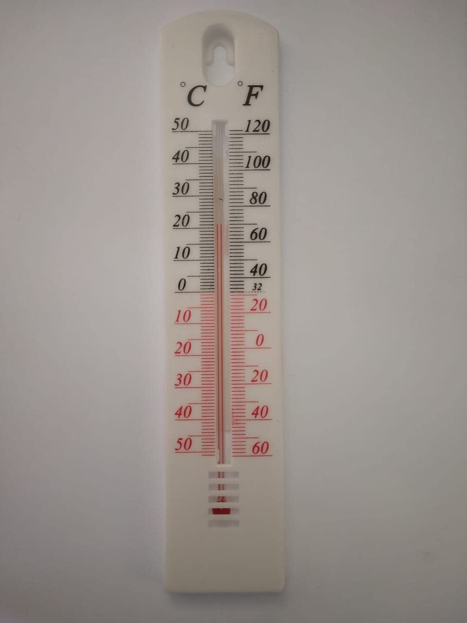 shakuntla Plastic Large Size Wall Temperature Hung Room Thermometer 38 cm/15 inch (White)-picture-11