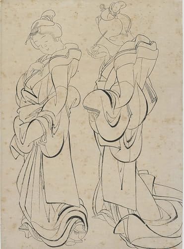 Impression tableaux peinture sur toile Hokusai style nordique