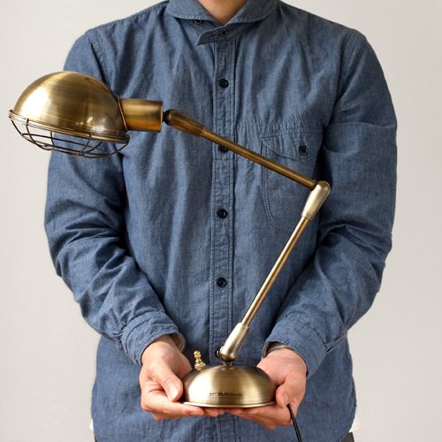 Amazon | ART WORK STUDIO Bronx-desk lamp グレーA W-0348V | ART