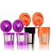GoodCups Premium Keurig Coffee Filters Multi-Color Pack: 2 Reusable K Carafe and 2 Reusable K Cup Filters for Keurig 2.0, K200, K300, K400, K500 Series: Compatible with all K Cup & K Carafe Brewers