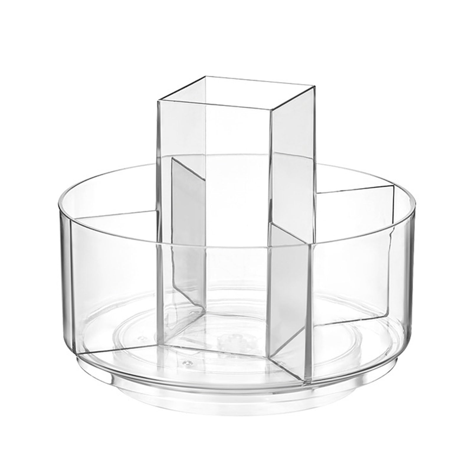 HDOYTXXM Rotating Art Supply Storage Box for Home Desk Organisers Pen Holder Pencil Organizers Shelf with Compartments Desk Pen Organizers