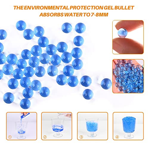 Electric Ball Blaster Rs99 Water Bomb Ammo Suitable For Kids Puzzle Games Outdoor Team Sports Ages 14+ (Rs99-Blue) #TOP3