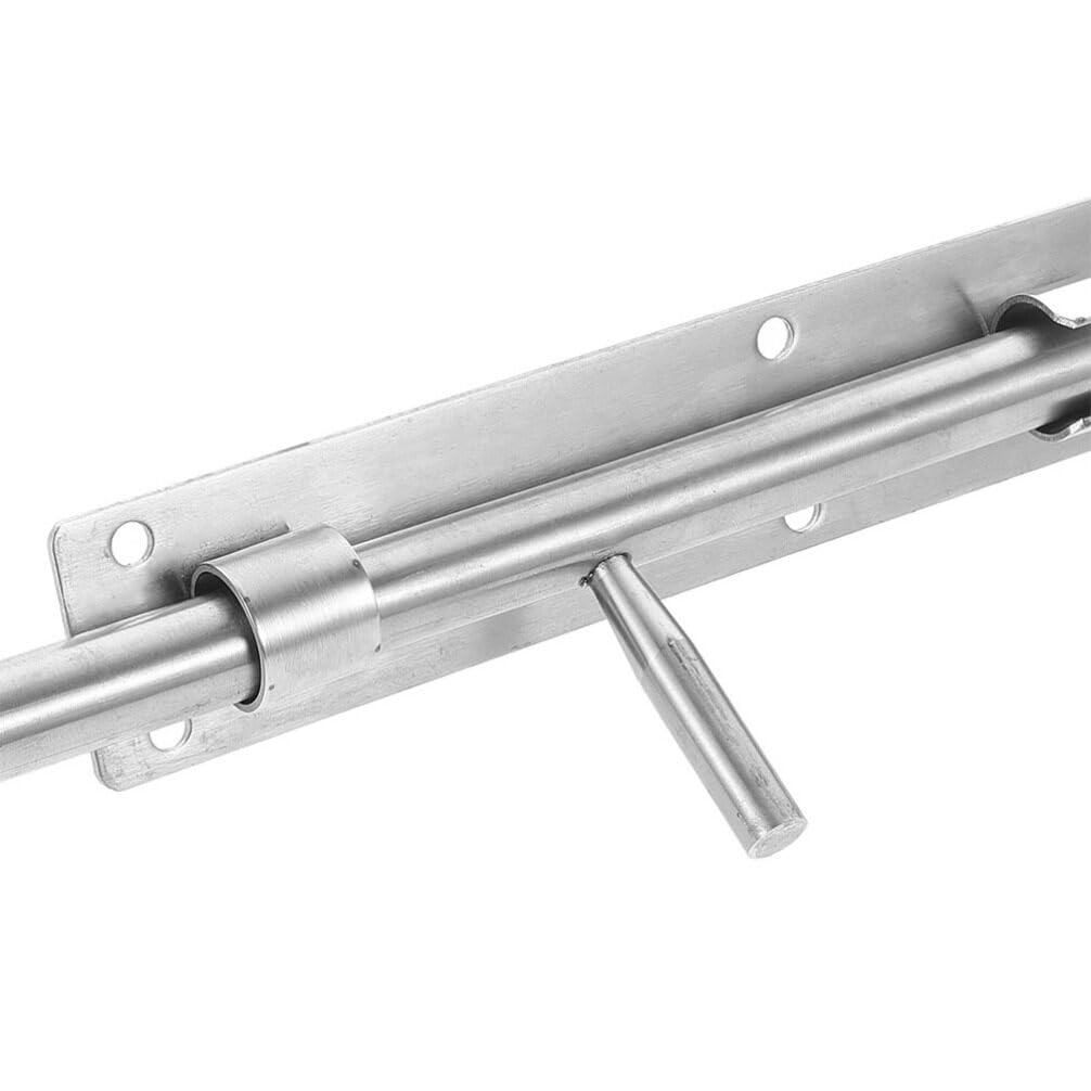 Artibetter 2pezzi Serratura Per Porta Scorrevole Acciaio Inossidabile Catenaccio Di Sicurezza Per Casa e Bagno Facile Scorrimento e Installazione Resistente e Duraturo Design Pratico Per Uso