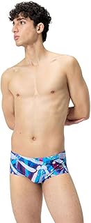 Traje de baño para hombre, 13,5 cm, color morado y azul
