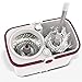 GSGRTYJIO Kitchen + Home Mop and Bucket - Self Cleaning Flat Mop with Bucket Wringer and 2 Reusable Microfiber Mop Pads for Wet and Dry Mopping on All Surfaces(E)